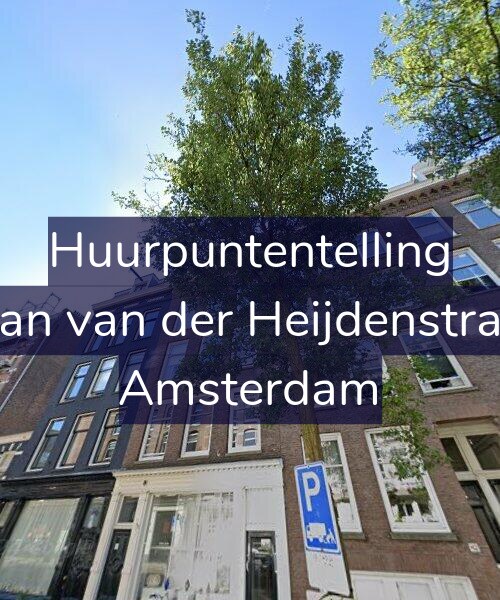 Foto gevel Huurpuntentelling voor Eerste Jan van der Heijdenstraat 84-3, Amsterdam