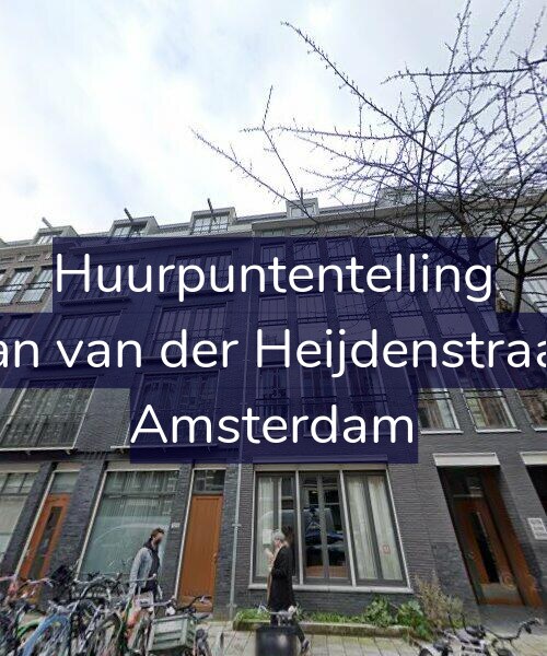 Foto gevel Huurpuntentelling voor Eerste Jan van der Heijdenstraat 131-E, Amsterdam