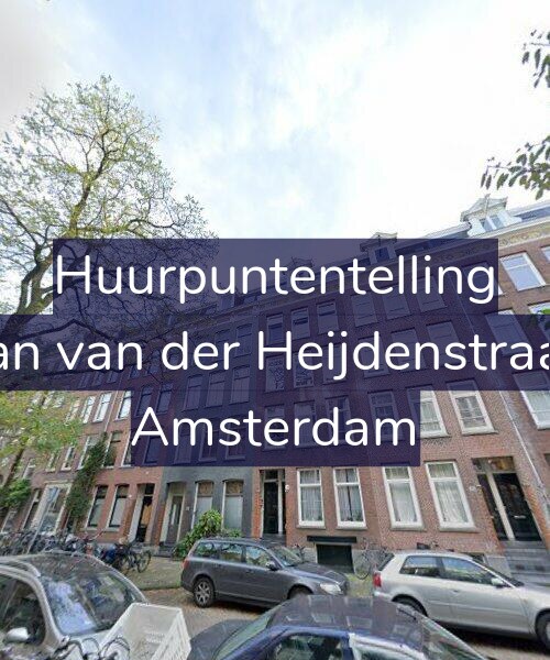 Foto gevel Huurpuntentelling voor Eerste Jan van der Heijdenstraat 134-3, Amsterdam