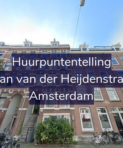 Foto gevel Huurpuntentelling voor Eerste Jan van der Heijdenstraat 32-5, Amsterdam