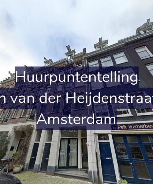 Foto gevel Huurpuntentelling voor Eerste Jan van der Heijdenstraat 103-A2, Amsterdam