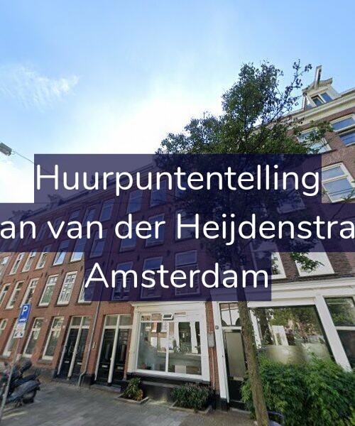 Foto gevel Huurpuntentelling voor Eerste Jan van der Heijdenstraat 20-2, Amsterdam