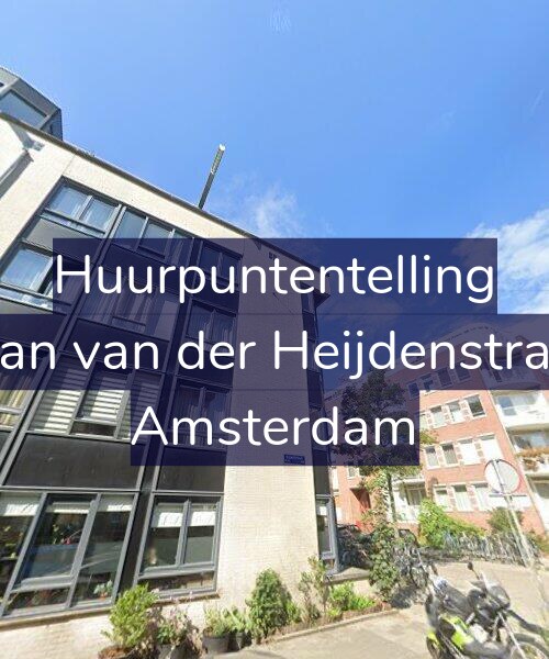 Foto gevel Huurpuntentelling voor Eerste Jan van der Heijdenstraat 54-E, Amsterdam