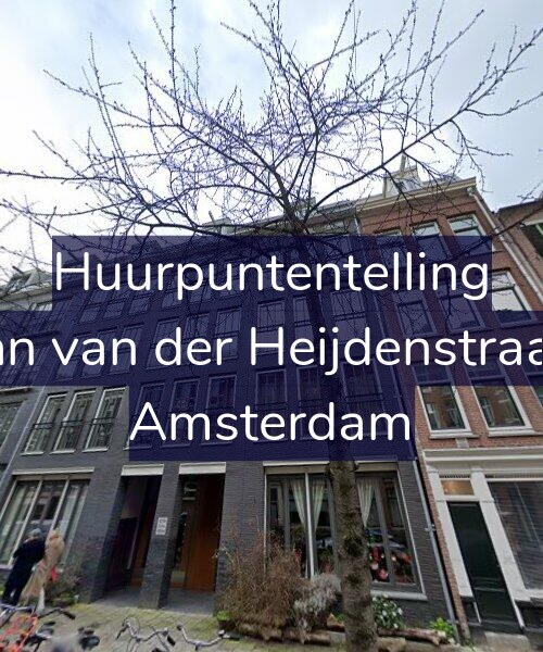 Foto gevel Huurpuntentelling voor Eerste Jan van der Heijdenstraat 129-D, Amsterdam