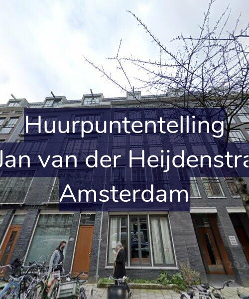 Foto gevel Huurpuntentelling voor Eerste Jan van der Heijdenstraat 125, Amsterdam