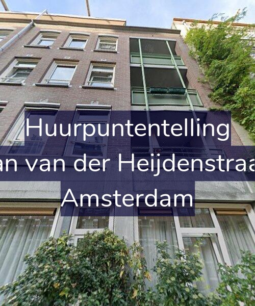 Foto gevel Huurpuntentelling voor Eerste Jan van der Heijdenstraat 149-C, Amsterdam
