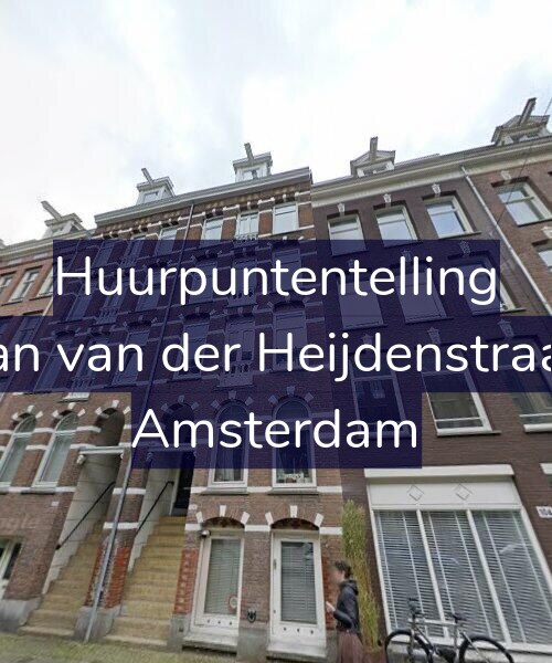 Foto gevel Huurpuntentelling voor Eerste Jan van der Heijdenstraat 106-1, Amsterdam