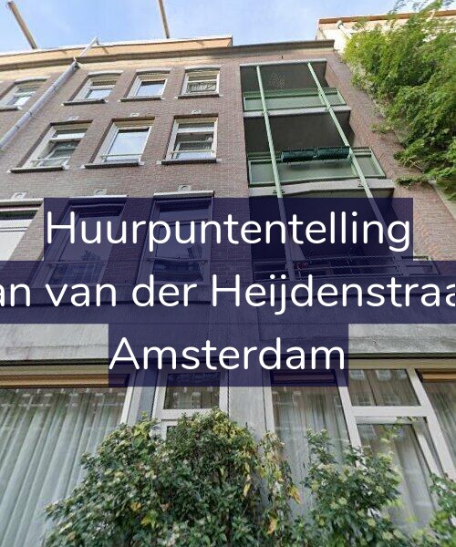 Foto gevel Huurpuntentelling voor Eerste Jan van der Heijdenstraat 149-B, Amsterdam
