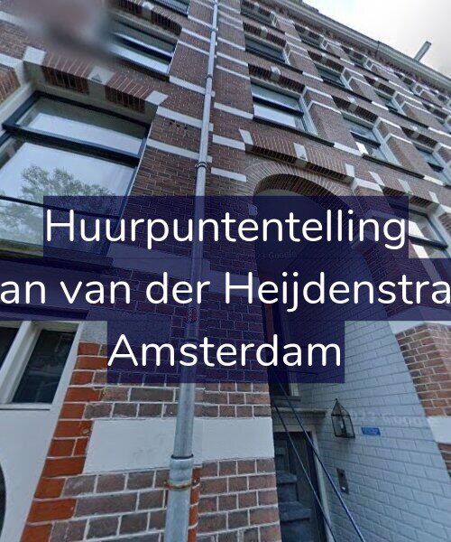 Foto gevel Huurpuntentelling voor Eerste Jan van der Heijdenstraat 44-4, Amsterdam
