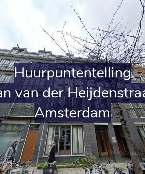 Foto gevel Huurpuntentelling voor Eerste Jan van der Heijdenstraat 131-F, Amsterdam