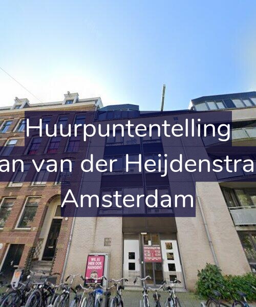 Foto gevel Huurpuntentelling voor Eerste Jan van der Heijdenstraat 60-D, Amsterdam