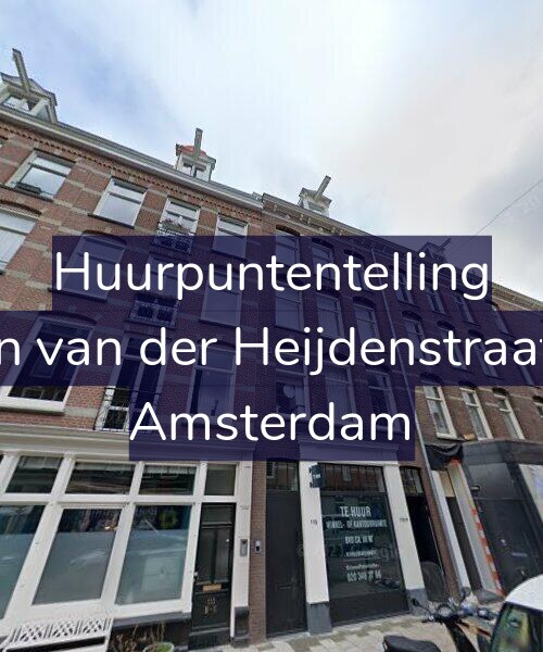 Foto gevel Huurpuntentelling voor Eerste Jan van der Heijdenstraat 115-3A, Amsterdam