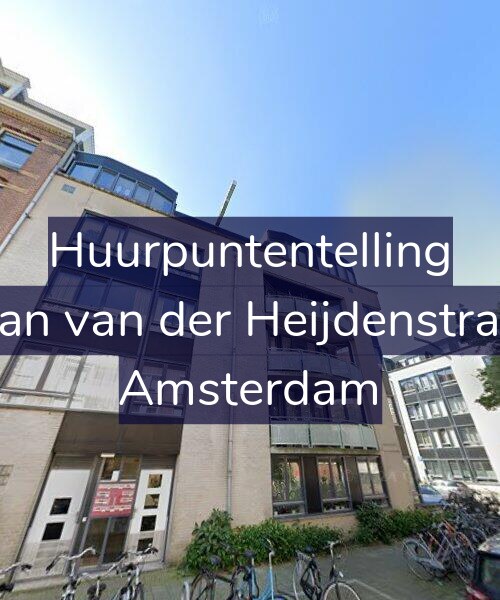 Foto gevel Huurpuntentelling voor Eerste Jan van der Heijdenstraat 58-C, Amsterdam