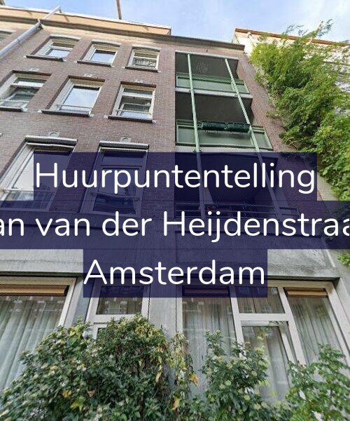 Foto gevel Huurpuntentelling voor Eerste Jan van der Heijdenstraat 149-K, Amsterdam