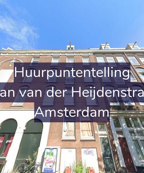 Foto gevel Huurpuntentelling voor Eerste Jan van der Heijdenstraat 27-3, Amsterdam