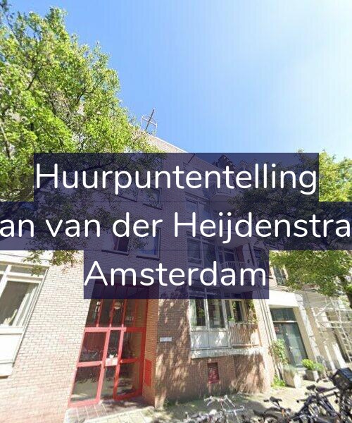 Foto gevel Huurpuntentelling voor Eerste Jan van der Heijdenstraat 97-B, Amsterdam