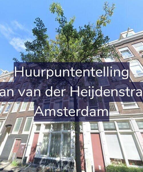 Foto gevel Huurpuntentelling voor Eerste Jan van der Heijdenstraat 31-A, Amsterdam