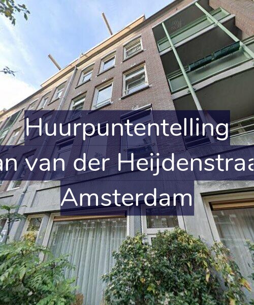 Foto gevel Huurpuntentelling voor Eerste Jan van der Heijdenstraat 147-B, Amsterdam