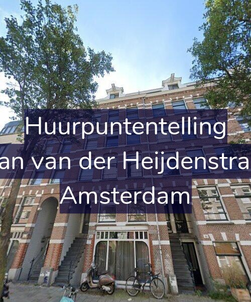 Foto gevel Huurpuntentelling voor Eerste Jan van der Heijdenstraat 46-H, Amsterdam