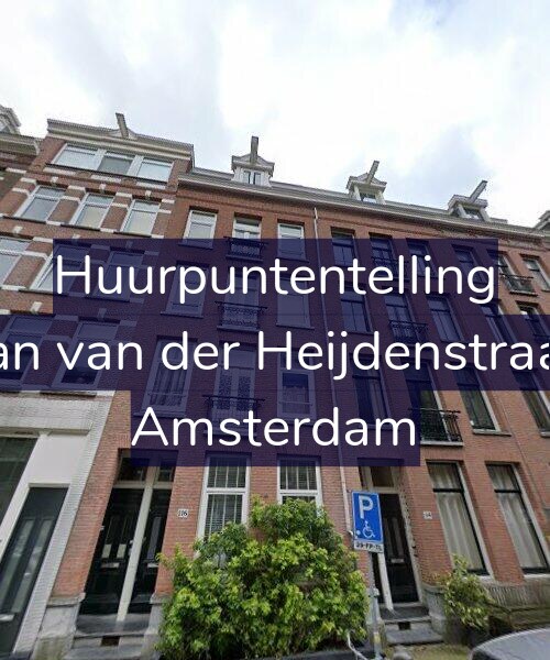 Foto gevel Huurpuntentelling voor Eerste Jan van der Heijdenstraat 116-2, Amsterdam