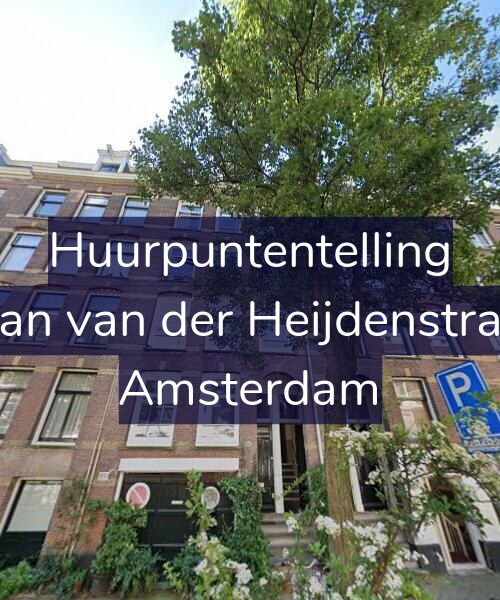 Foto gevel Huurpuntentelling voor Eerste Jan van der Heijdenstraat 66-1, Amsterdam