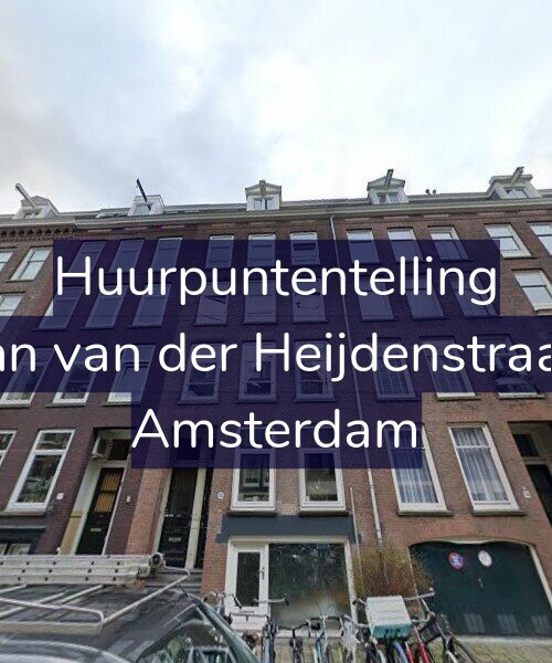 Foto gevel Huurpuntentelling voor Eerste Jan van der Heijdenstraat 76-1V, Amsterdam