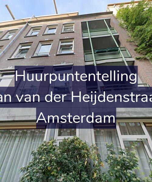 Foto gevel Huurpuntentelling voor Eerste Jan van der Heijdenstraat 149-F, Amsterdam