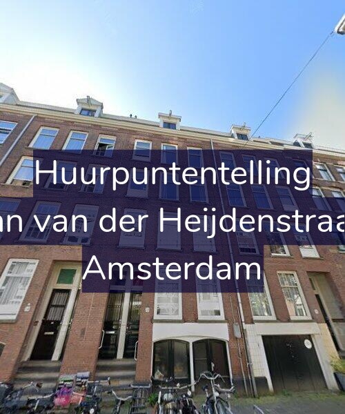 Foto gevel Huurpuntentelling voor Eerste Jan van der Heijdenstraat 72-1V, Amsterdam