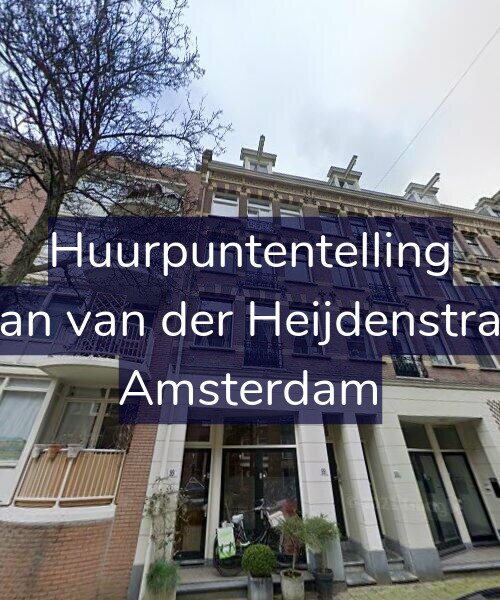 Foto gevel Huurpuntentelling voor Eerste Jan van der Heijdenstraat 99-1, Amsterdam