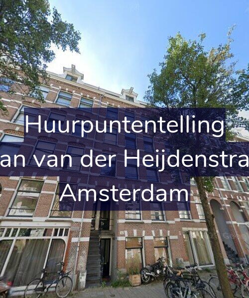Foto gevel Huurpuntentelling voor Eerste Jan van der Heijdenstraat 44-1, Amsterdam