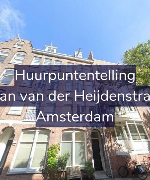 Foto gevel Huurpuntentelling voor Eerste Jan van der Heijdenstraat 55-2, Amsterdam