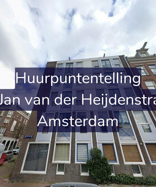 Foto gevel Huurpuntentelling voor Eerste Jan van der Heijdenstraat 4-B, Amsterdam