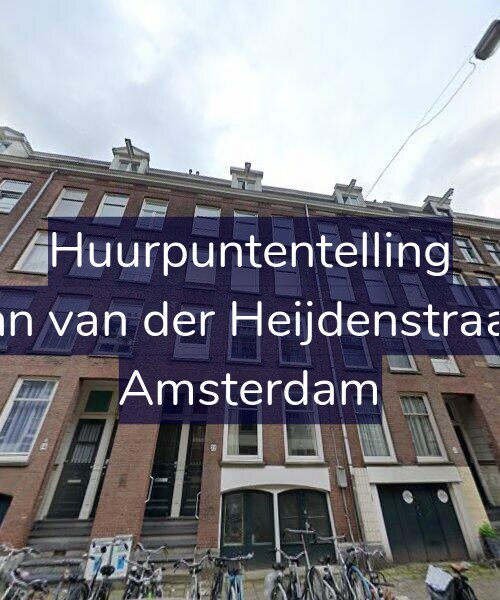 Foto gevel Huurpuntentelling voor Eerste Jan van der Heijdenstraat 72-2A, Amsterdam
