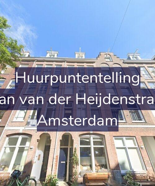 Foto gevel Huurpuntentelling voor Eerste Jan van der Heijdenstraat 49-H, Amsterdam