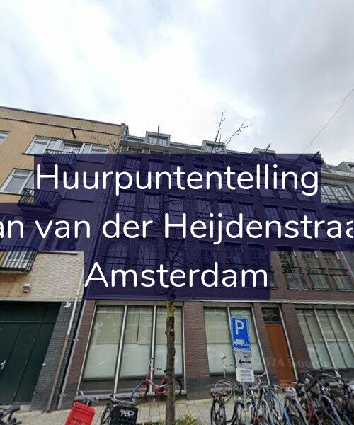 Foto gevel Huurpuntentelling voor Eerste Jan van der Heijdenstraat 131-B, Amsterdam