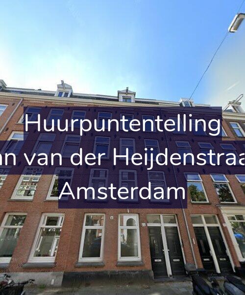 Foto gevel Huurpuntentelling voor Eerste Jan van der Heijdenstraat 22-2V, Amsterdam