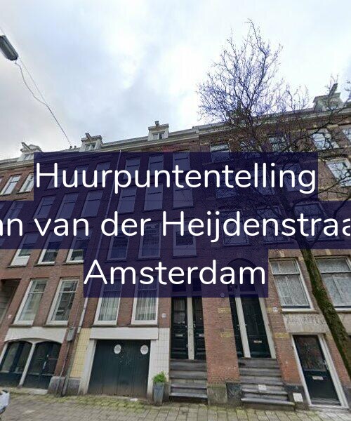 Foto gevel Huurpuntentelling voor Eerste Jan van der Heijdenstraat 70-1A, Amsterdam
