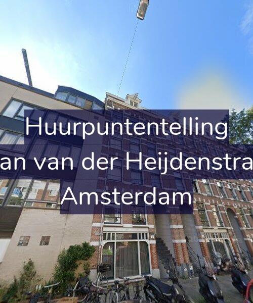 Foto gevel Huurpuntentelling voor Eerste Jan van der Heijdenstraat 48-1, Amsterdam