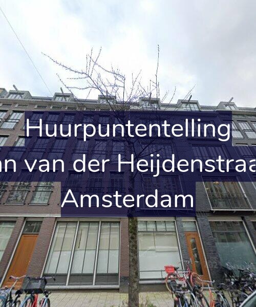 Foto gevel Huurpuntentelling voor Eerste Jan van der Heijdenstraat 131-D, Amsterdam