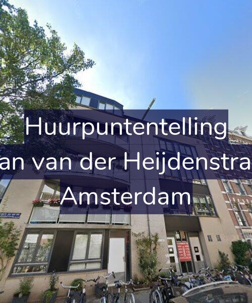 Foto gevel Huurpuntentelling voor Eerste Jan van der Heijdenstraat 54-A, Amsterdam