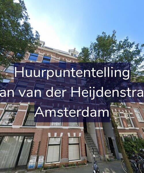 Foto gevel Huurpuntentelling voor Eerste Jan van der Heijdenstraat 34-B, Amsterdam