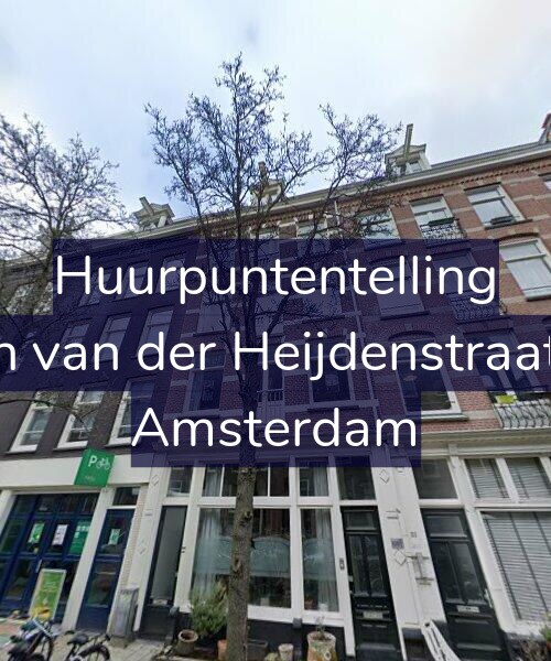 Foto gevel Huurpuntentelling voor Eerste Jan van der Heijdenstraat 109-HV, Amsterdam