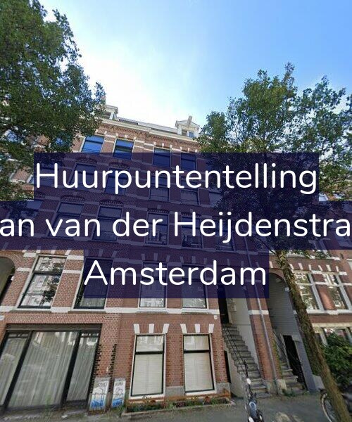 Foto gevel Huurpuntentelling voor Eerste Jan van der Heijdenstraat 34-C, Amsterdam