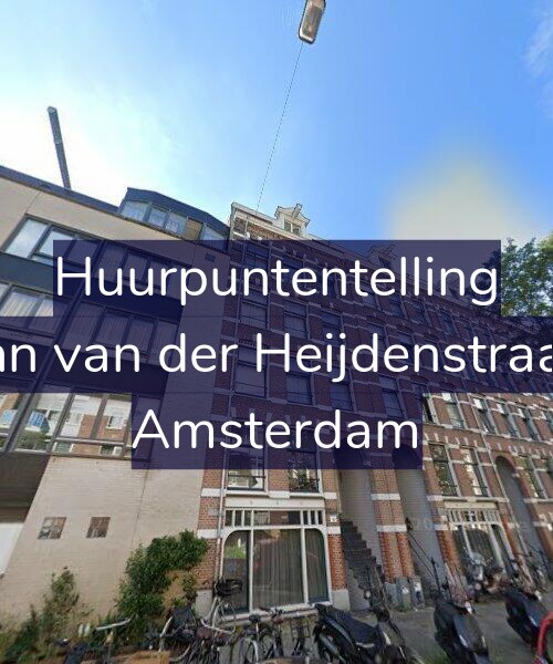 Foto gevel Huurpuntentelling voor Eerste Jan van der Heijdenstraat 48-4A, Amsterdam