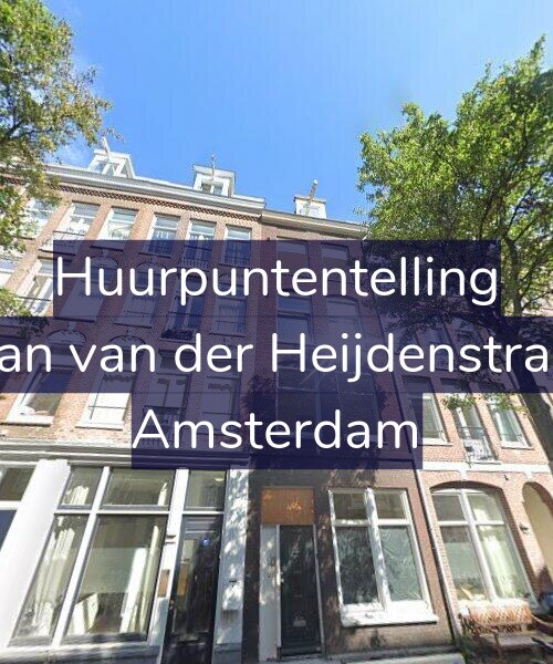 Foto gevel Huurpuntentelling voor Eerste Jan van der Heijdenstraat 45-D, Amsterdam