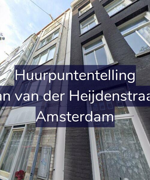 Foto gevel Huurpuntentelling voor Eerste Jan van der Heijdenstraat 153-B, Amsterdam