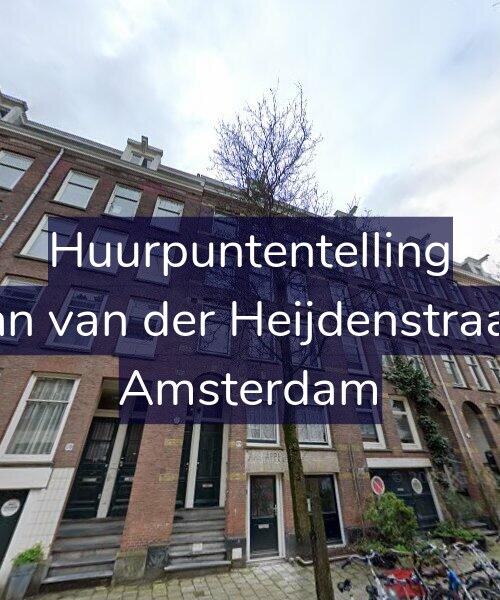 Foto gevel Huurpuntentelling voor Eerste Jan van der Heijdenstraat 68-3A, Amsterdam