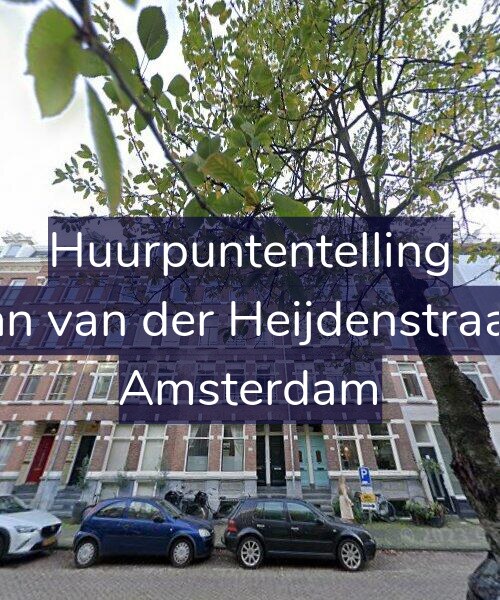 Foto gevel Huurpuntentelling voor Eerste Jan van der Heijdenstraat 122-H, Amsterdam