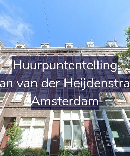 Foto gevel Huurpuntentelling voor Eerste Jan van der Heijdenstraat 35-C, Amsterdam