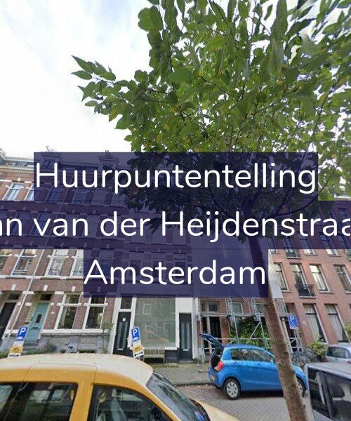 Foto gevel Huurpuntentelling voor Eerste Jan van der Heijdenstraat 118-H, Amsterdam
